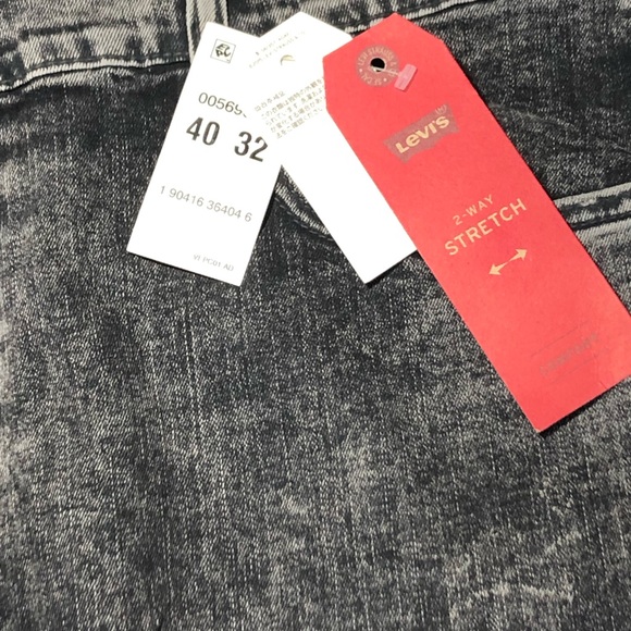 Levi’s 569 Loose Straight Fit Black & Gray Jeans - Picture 7 of 8